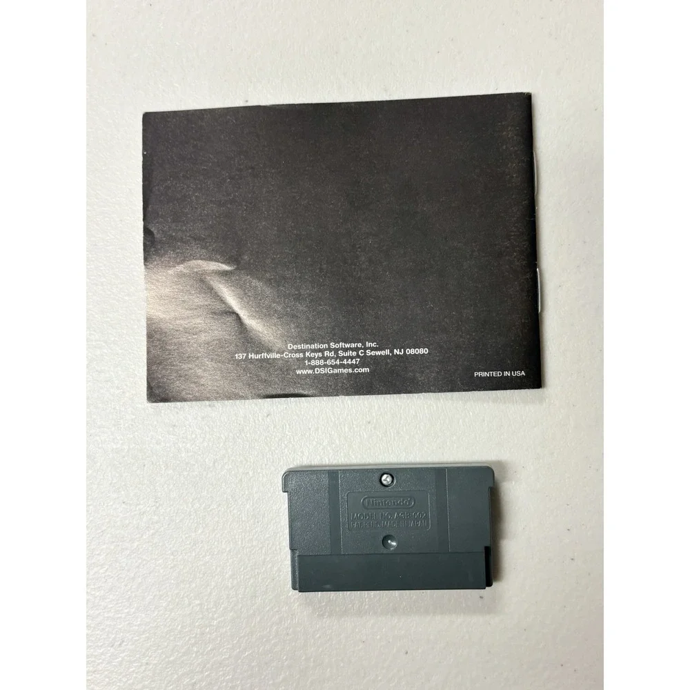 Board Game Classics - Nintendo Game Boy Advance‎ GBA With Manual